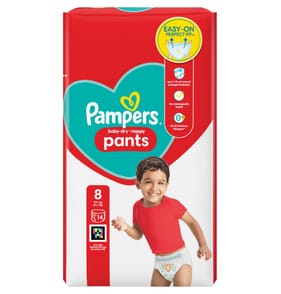 Pampers Ninjamas Pyjama Pants Unisex Hearts, 4 - 7 Years, 10 Pyjama Pants