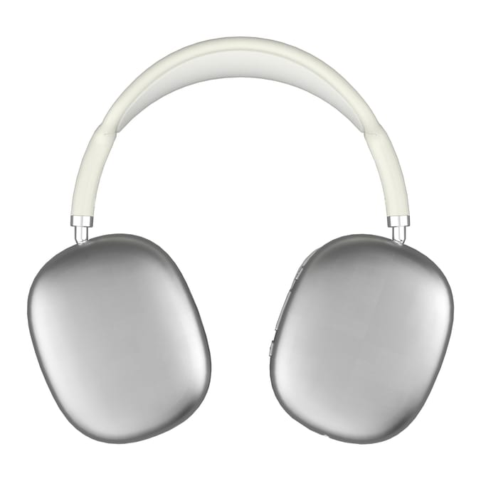Equatech Active Noise Cancelling Wireless Headphones - White