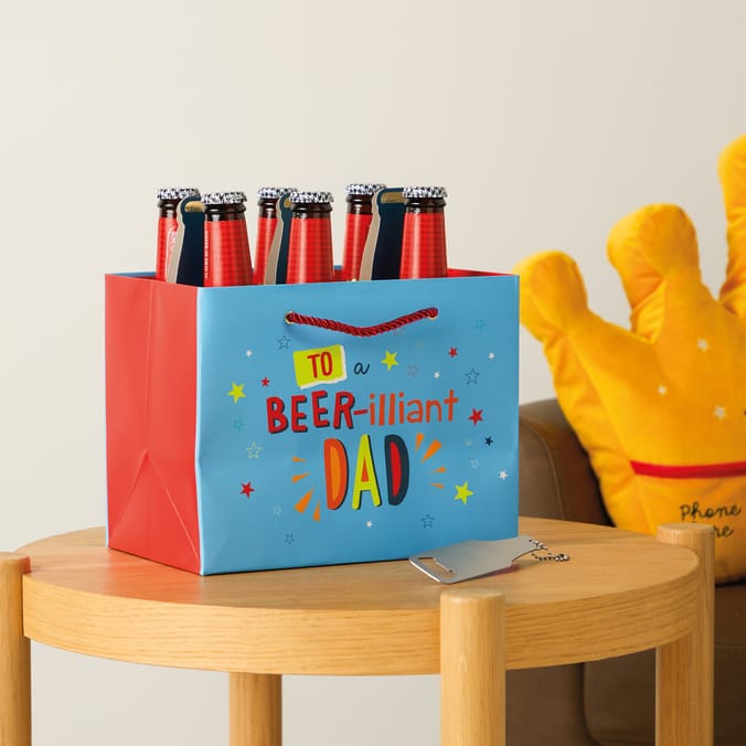 Dad You're A Legend Beer Bottle Bag & Bottle Opener Set