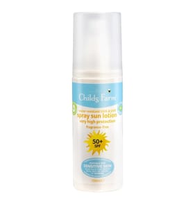 Childs Farm Sun Lotion Spray Sunscreen 100ml SPF50+ 