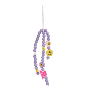 Hippie Chic Phone Charm - Smily