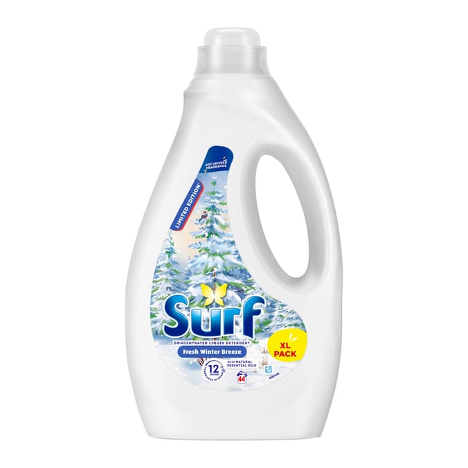 Surf Laundry Washing Liquid Detergent Fresh Winter Breeze Limited Edition - 44 Washes