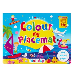 Colour My Placemat - Holiday