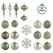 Frosted Spirit Christmas Baubles 50 Pack