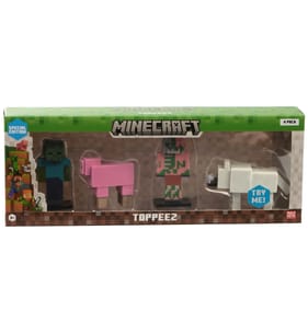 Minecraft Toppeez 4 Pack