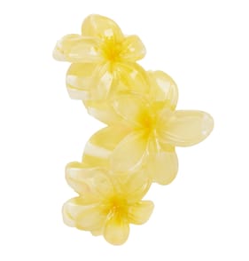 Yellow Flower Claw Clip