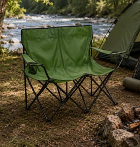 Lakescape Double Camping Chair - Green