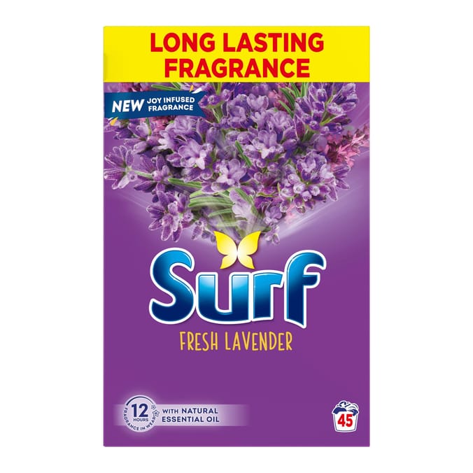 Surf Washing Powder 2.25 kg 45 Washes - Fresh Lavender 