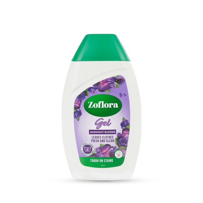 Zoflora Concentrated Liquid Detergent Gel 720ml 24 Washes - Midnight Blooms