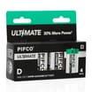 Pifco D Ultimate Super Alkaline Batteries 4 Pack