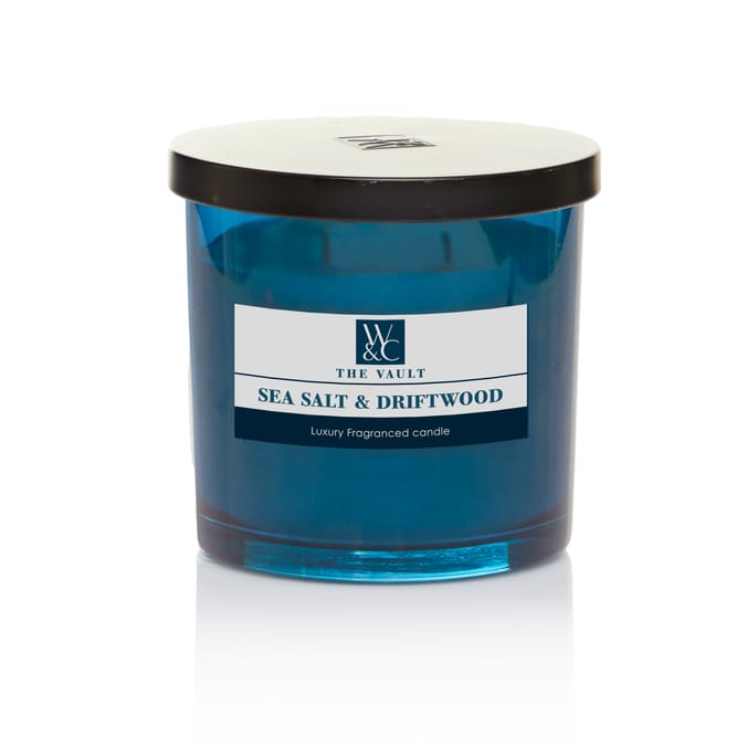 Wickford & Co The Vault Scented Candle 270g - Sea Salt & Driftwood 