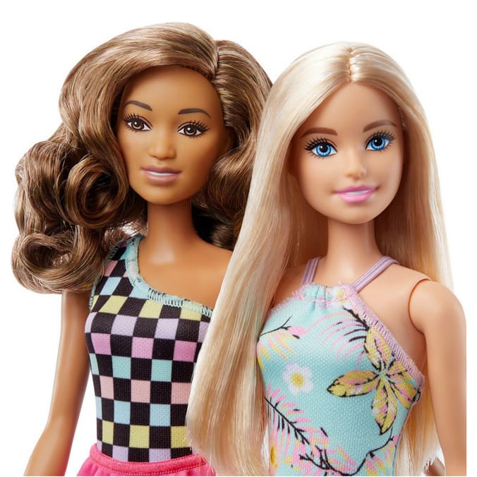 Barbie Fashion Dolls, Boat & SUV Car GXD66