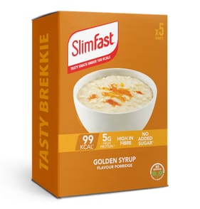 SlimFast Golden Syrup Porridge 5 Sachets x4