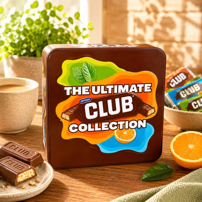 McVitie's Big Mix Club Filled Tin 924g