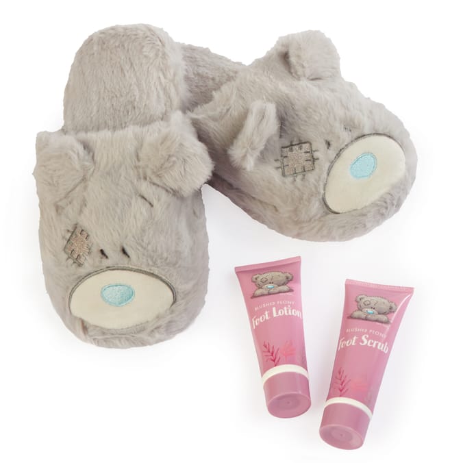 Tatty Teddy Slippers & Footcare Set