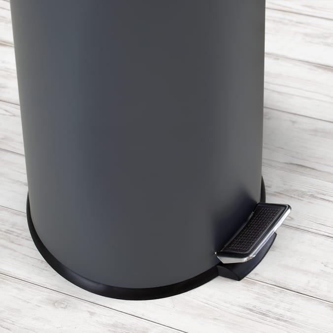Utility Domed Pedal Bin 30l