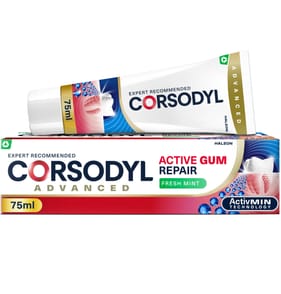 Corsodyl Active Gum Repair Fresh Mint Toothpaste 75ml