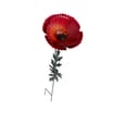 Jardin Metal Poppy Stake