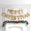 Festive Feeling Merry Christmas Balloon Banner