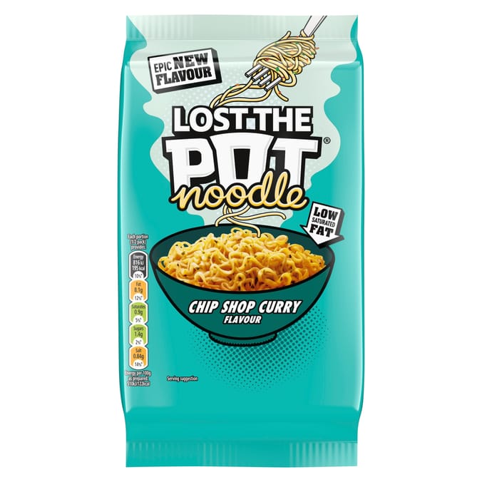 Pot Noodle Lost The Pot Noodle Chip Shop Curry Flavour 85g x16
