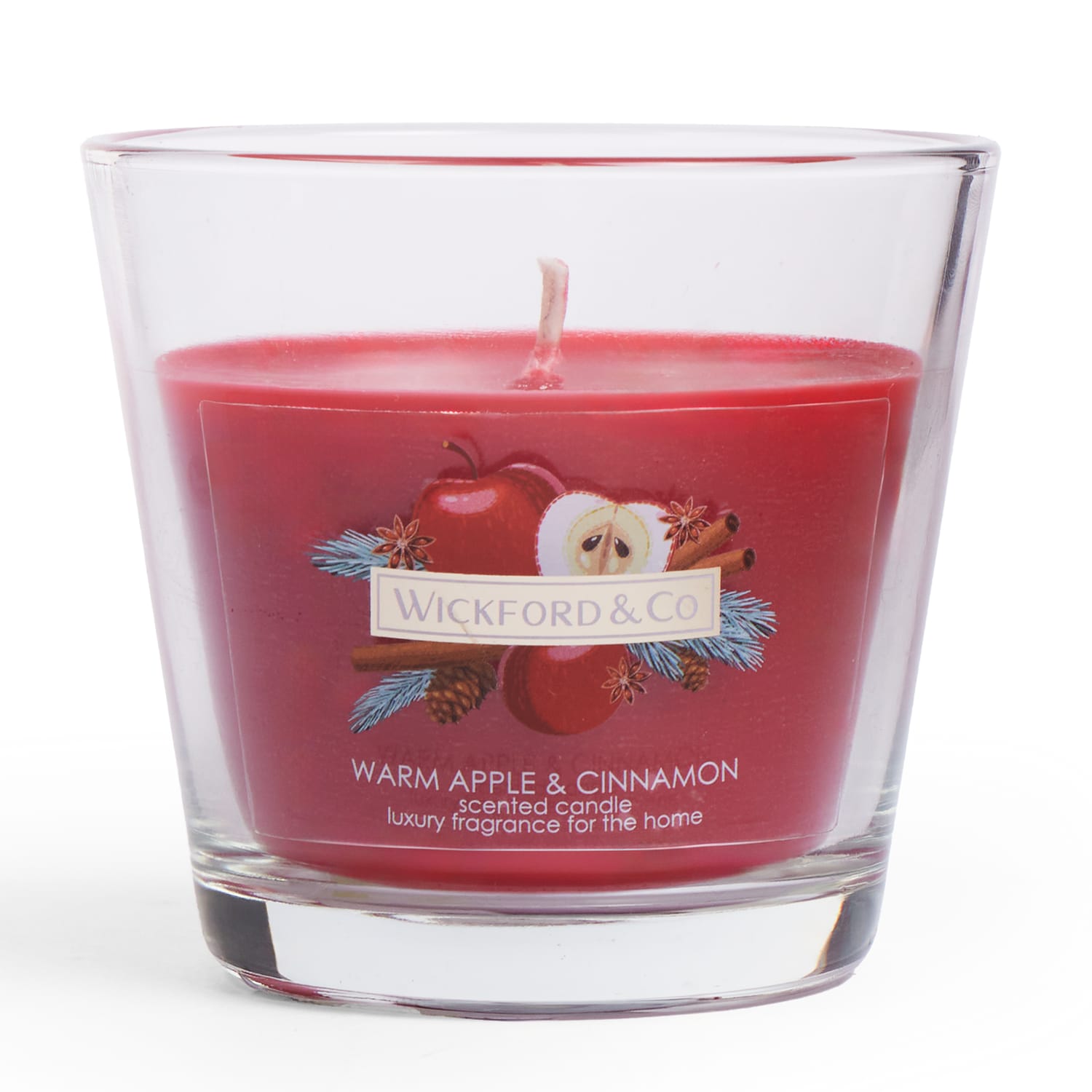 Wickford & Co. Scented Candle 5oz - Apple & Cinnamon | Home Bargains