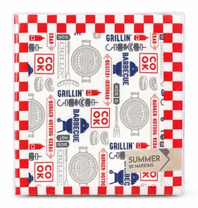 Summer BBQ Napkins 20 Pack