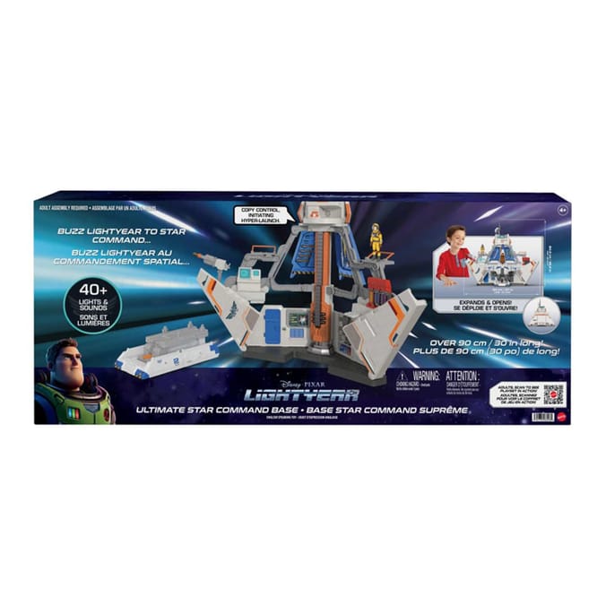Disney and Pixar Lightyear Ultimate Star Command Base Playset