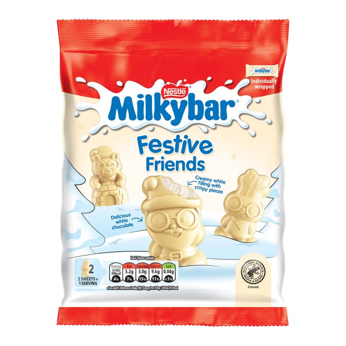 Milkybar Festive Friends White Chocolate Bag 57g