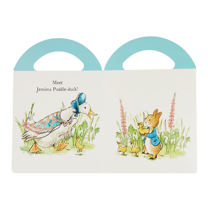 Peter Rabbit Carry Along Board Book - Jemima Puddle-Duck