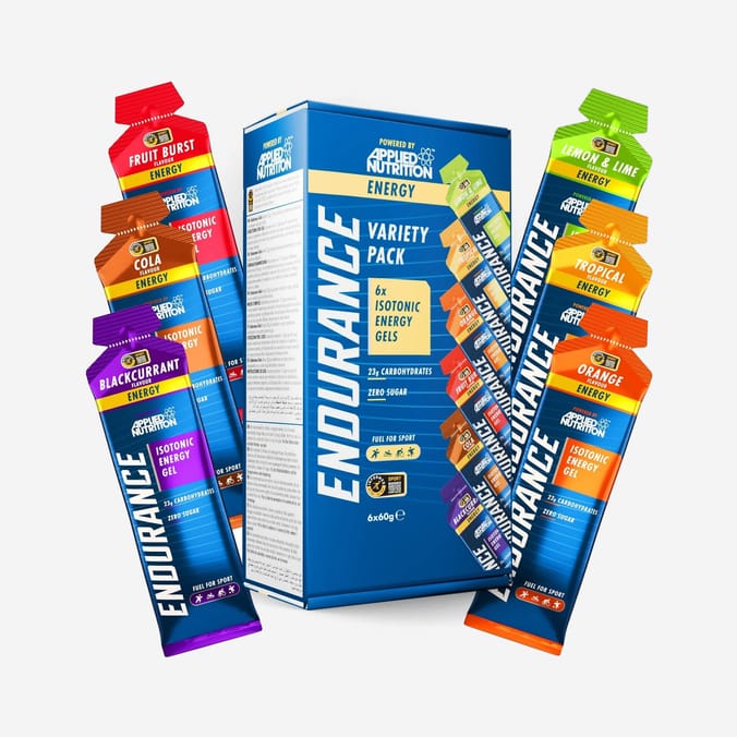 Applied Nutrition Isotonic Energy Gels Variety Pack 6x 60g