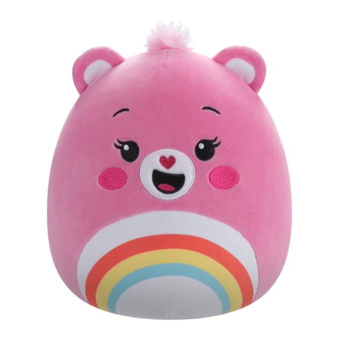 Squishmallow x Care Bear Plush 10" - Cheer Bear