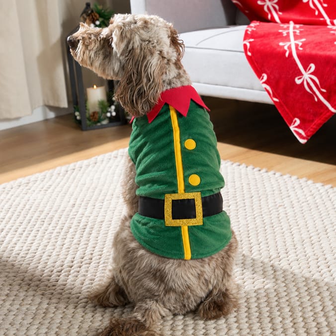 Chester's Reversible Pet Costume - Elf/Santa   
