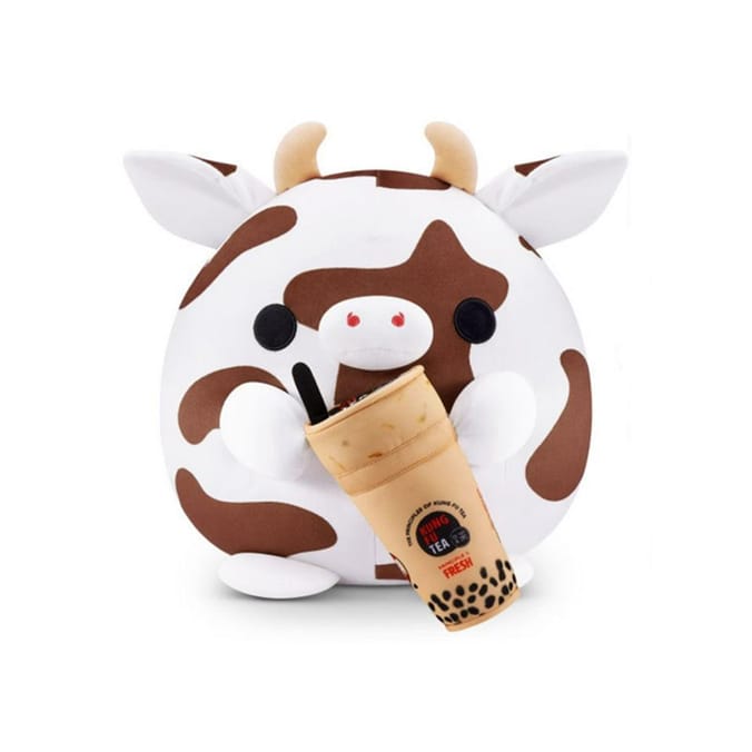 Snackles 8" Soft Plush - Bonnie the Cow with Kung Fu Tea