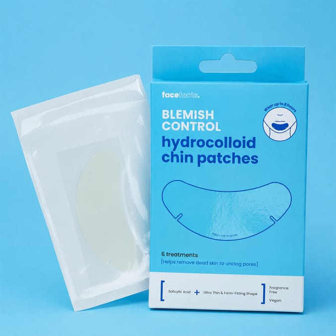 Face Facts Hydrocolloid Chin Patches 6 Pack