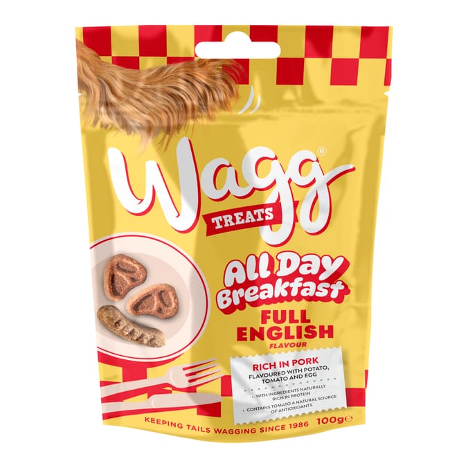 Wagg Treats All Day Breakfast Full English Flavour 100g