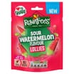 Rowntree's Lollies Sour Watermelon Flavour Sweets Sharing Bag 130g