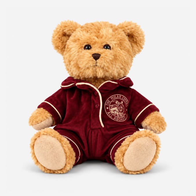 The Polar Express Plush Bear In Pjs