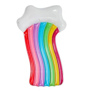 Hello Summer Inflatable Rainbow Lilo