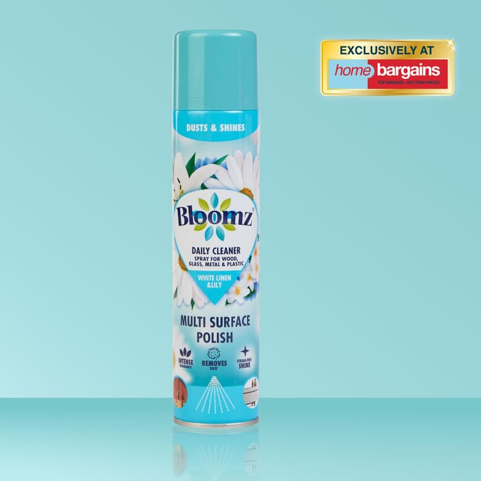 Bloomz Daily Cleaner Multi Surface Polish 300ml - White Linen