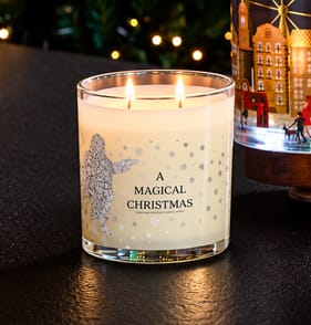 A Magical Christmas Scented Candle 350g - Christmas Waffles 