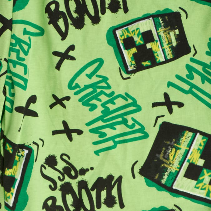 Minecraft Kids Short Sleeve Pyjama Set