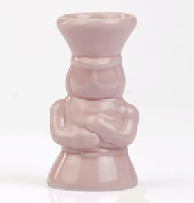 Joyful Nutcracker Candle Holder - Pink
