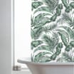 Shower Curtain With Hooks - Leaf