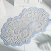 The Lifestyle Edit Tranquillity Tufted Bath Mat Runner