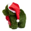 Festive Feeling Artificial Grass Christmas Dog 45cm