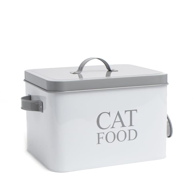 My Pets Cat Food Storage Tin With Scoop Home Bargains