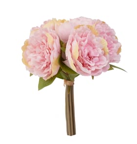  Faux Peony Bunch - Purple