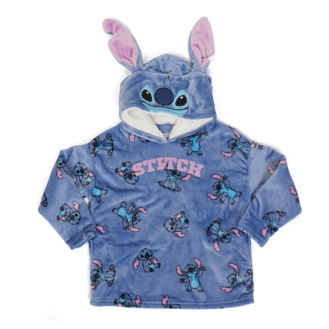 Disney Stitch Hooded Blanket - Adult