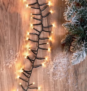 Prestige Mains Operated 750 LED Cluster String Lights - Warm White