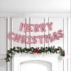 Festive Feeling Merry Christmas Balloon Banner